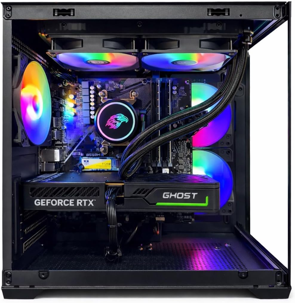 PC GAMER TITAN AMD RYZEN 7 5700X/32GB RAM/NVME 1TB/NVIDIA RTX 3060